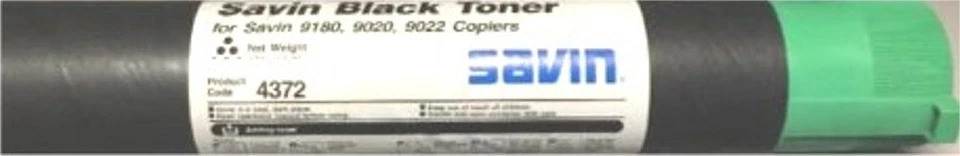  Tóner negro genuino Savin 4372 para cartucho 9015-9020-9022-9150-9180-9210 (1)  Foto 1 de 1