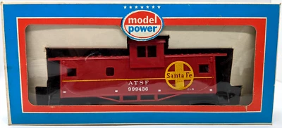 Model Power Ho: #9123 WIDE VISION Caboose red VINTAGE, SANTA FE #999436 - Image 1 of 4