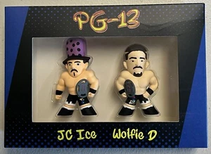 JC Ice Wolfie D PG-13 Pint Size All Star Figure WWE WWF Micro Brawler Wrestlers - Picture 1 of 7