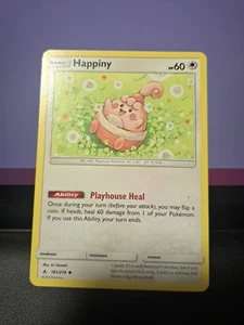 Pokemon Happiny - 161/214 - Uncommon Unbroken Bonds - Picture 1 of 1