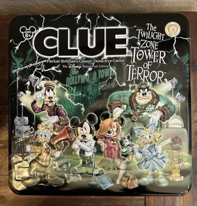 CLUE The Twilight Zone Tower Of Terror Board Game Disney Theme Park Edition NEW - Picture 1 of 15
