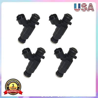 4 piezas inyectores de combustible para Hyundai Accent 2001-2005 y Dodge Verna 2004-2005 1,6 L L4 Foto 1 de 4