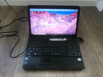 Toshiba Satellite C655-S5049 15.6"  Intel Celeron 900 2.20GHz 2GB RAM 250GB HDD - Image 1 of 4