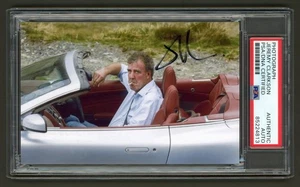 Jeremy Clarkson Signed Photo (PSA) Top Gear Smoking Aston Martin Grand Tour Auto - Picture 1 of 2