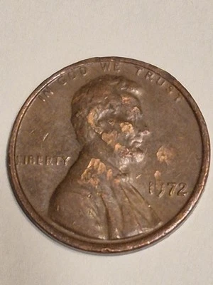 1972 Lincoln Penny No Mint Mark Rim And Other Errors - Image 1 of 4