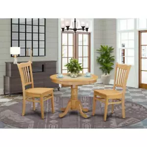 3 PC Kitchen Table set - Table and 2 Dining Chairs - Picture 1 of 4