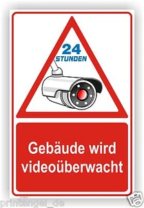 Cartel Edificio Videovigilancia Advertencia - Señal Vi35 - Imagen 1 de 1