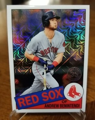 Andrew Benintendi - 2020 Topps Silver Pack MOJO REFRACTOR #CPC-26 - Red Sox - Image 1 of 2