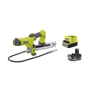Ryobi R18GG-0 Grease Gun Battery 18V Cartridges 400gr 76cm 690Bar Kit 5.0 Ah - Picture 1 of 5
