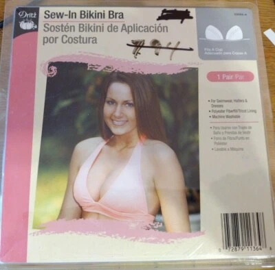 Dritz 53061-C Sew-in  Bra Fits A Cup 1 Pair - Image 1 of 2