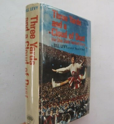 Sports OSU Ohio State Football Buckeyes 3 Yards Cloud of Dust Levy Signed DJ 1st Foto 1 de 4