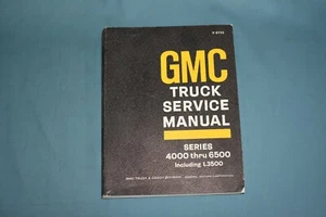 1967 GMC Truck Heavy Duty 4000-6500 L350 Service Shop Repair Maintenance Manual - Picture 1 of 11