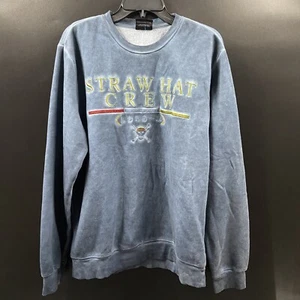 Suéter One Piece Zoro Luffy Inspirado Bordado Sombrero de Paja Crew Anime Talla L - Imagen 1 de 6