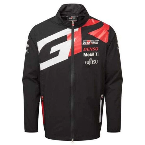 Toyota Gazoo Racing 2022 Team Rain Jacket- Black Cover