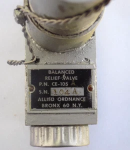 Aviation Balanced Relief Valve P/N CE-105 - Picture 1 of 16