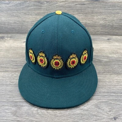 Gorra de béisbol New Era x Mishka Mnwka x NASH Collab 59Fifty talla 7 5/8 verde Foto 1 de 4