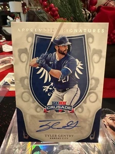 2024 Panini Crusade - Apprentice Signatures #AS-TGT Tyler Gentry (AU, RC) - Bild 1 von 2