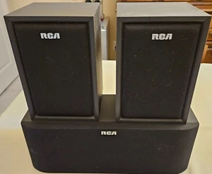 RCA Surround Sound Speakers SP4040C / 4050A 35W RMS 70W peak 8 ohm - Picture 1 of 8