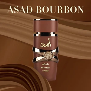 Lattafa Asad Bourbon for Unisex Eau de Parfum Spray, 3.4 Ounce / 100 ml - Picture 1 of 6