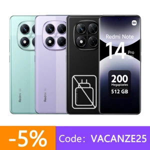 Xiaomi Redmi Note 14 Pro 5G Smartphone 8GB+256GB 200MP NFC 120Hz 5110mAh Globale - Zdjęcie 1 z 13