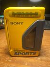 Sony+WM-AF54+WalkMan+Sport+Radio+Cassette+Player+Tested+Works+Vintage+80s+90s