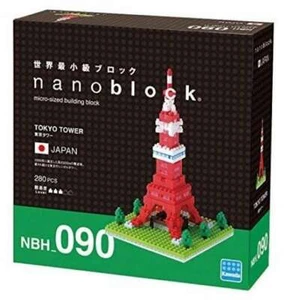 Nano Block Tokyo Tower (per souvenir, regalo, interni) - Foto 1 di 3