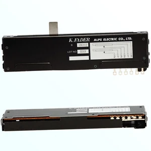 ALPS 10K slide potentiometerK-Fader RSA0K12 log. K-Fader travel 100mm mixer pot - Bild 1 von 12