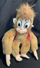 Vintage Disney Aladdin Abu Monkey 1995 10” Plush Toy Stuffed Animal