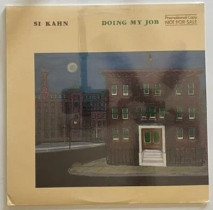 Si Kahn Doing My Job LP SEALED NOS Flying Fish Folk Bluegrass (1982) Promo - Picture 1 of 3