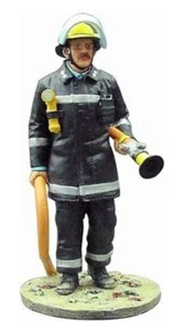 Figura bombero Eaglemoss BOM120 - 1:32 Londres Reino Unido 1985 - Imagen 1 de 1