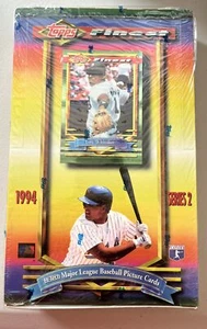 Tarjeta de béisbol Topps Finest Series 2 1994 caja de cera sellada de fábrica - Imagen 1 de 4