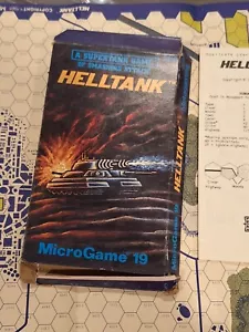 Helltank - Metagaming MicroGame #19 Micro Board Game Complete Unpunched Nice! - Picture 1 of 5