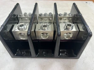 👀 COOPER / BUSSMANN 310 AMP 600 VAC 3P VERTEILERBLOCK 16423-3 - Bild 1 von 9
