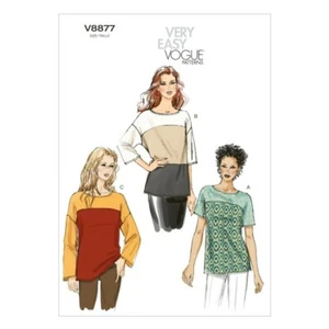 Vogue Schnittmuster V8877 Damen Misses Top - Bild 1 von 2