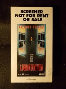 A Demon In My View (VHS, 1992) Anthony Perkins BRAND NEW Screener Copy - Imagen 1 de 2