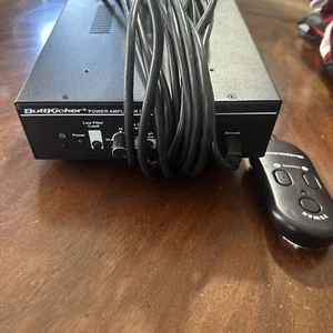 Buttkicker BKA-130-C , Power Amplifier Amp, W/ Corded Remote - Picture 1 of 4