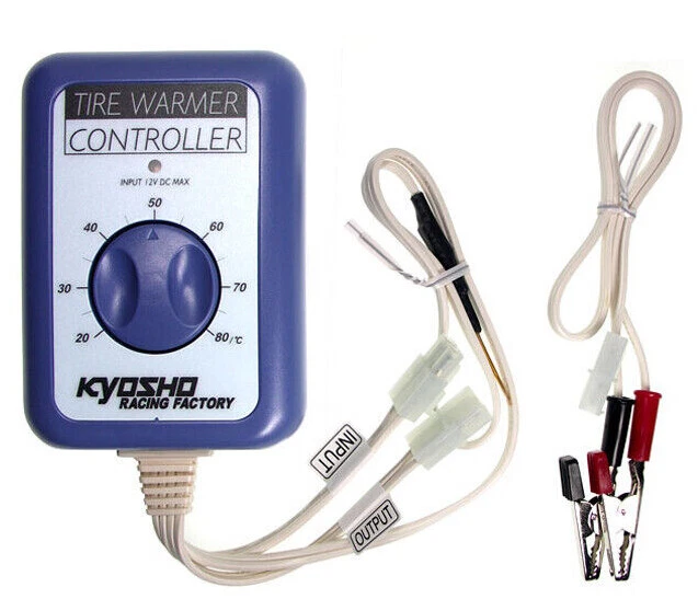 Steuergerät Regler für Reifen Heizdecken 12 V 20 - 80 Grad Kyosho 36211 - Bild 1 von 1
