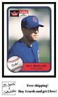 2001 Fleer Platinum Bill Mueller #3 Chicago Cubs