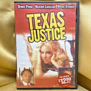 Texas Justice 1995 tv movie Heather Locklear DVD Blockbuster Case - Picture 1 of 4