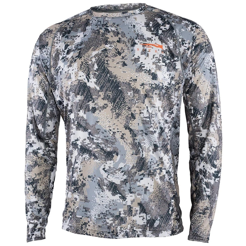 Men's Hunting Core Lightweight Crew Long Sleeve Shirt, Elevated II, Large - Image 1 of 1