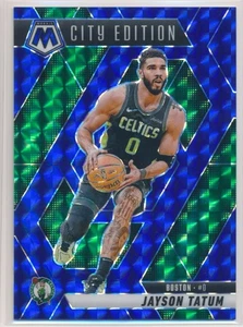 2024-25 PANINI MOSAIC CITY EDITION BLUE #287 JAYSON TATUM /199 Boston Celtics - Foto 1 di 2