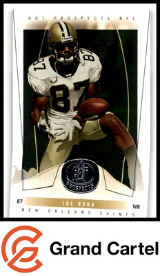 2004 Fleer Hot Prospects #61 Joe Horn - New Orleans Saints GRAND CARTEL - Image 1 of 2