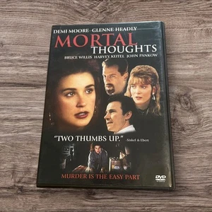 Mortal Thoughts DVD THRILLER BRUCE WILLS DEMI MOORE DVDs Movies - Picture 1 of 3