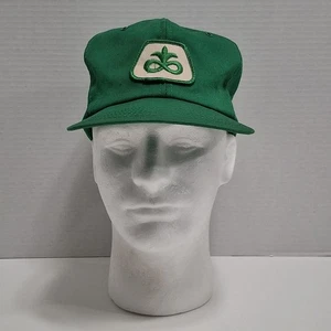 Vintage K Brand Pioneer Seed Corn Advertising Snapback Retro Trucker Hat - Picture 1 of 7