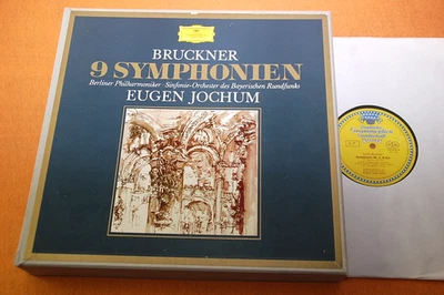Jochum Bruckner Symphonies 1-9 Ed1 DGG Big Tulip Stereo 11LP SKL 929-939 NM - Bild 1 von 4