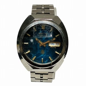 Seiko Advan 6106-7710 Automatic Blue Dial Watch, Free Shipping [Used] - Picture 1 of 9