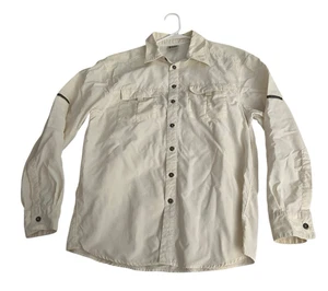 Alpine Design Hemd Herren L Off White Angeln Belüftet Wandern Freizeit Langarm - Bild 1 von 8