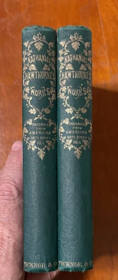 Passages from the American Note-Books of Nathaniel Hawthorne 1868 1st VG/F - Image 1 of 4