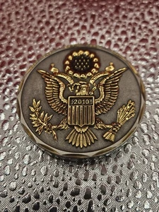 New World Order Mystery Geocoin Unactivated - Picture 1 of 2