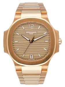 Patek Philippe Nautilus 7118/1R 18K Rose Gold Ladies Watch Box Papers - Picture 1 of 8